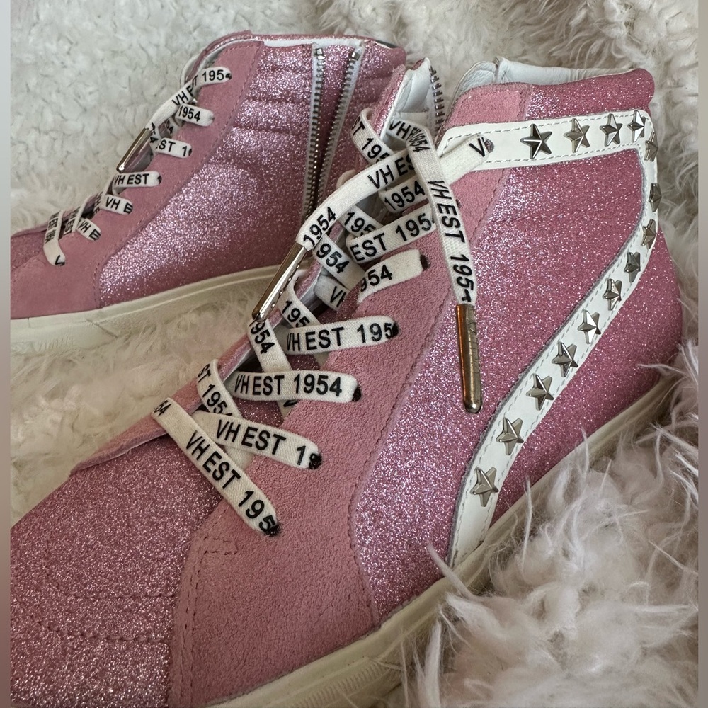 Vintage Havana Wally High - Pink Glitter